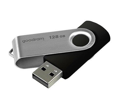 Флеш-накопичувач USB 128GB GOODRAM UTS2 (Twister) Black (UTS2-1280K0R11) UTS2-1280K0R11 фото